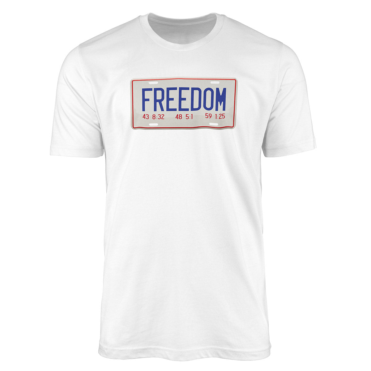 John 8:32 - Freedom License Plate